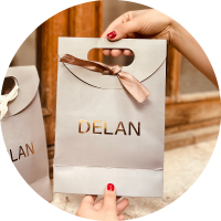 گلاسه مات بند روبان